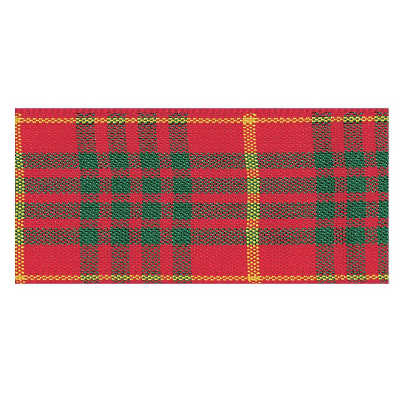 Polyester Tartan Ribbon Rolls - Range of widths