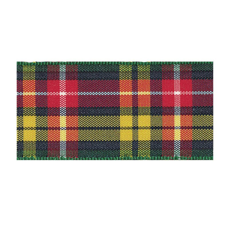 Polyester Tartan Ribbon Rolls - Range of widths