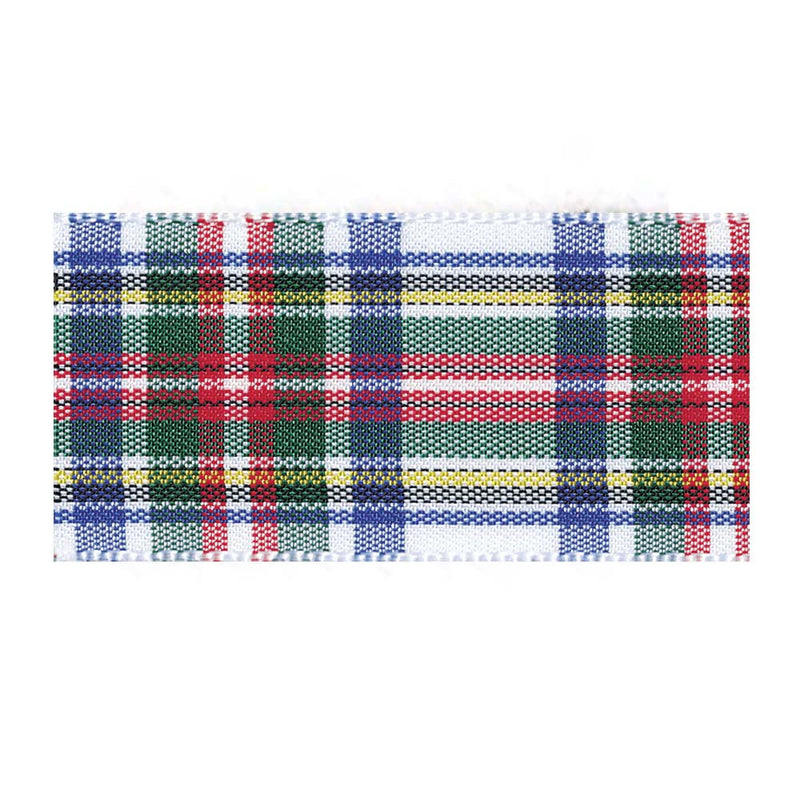 Polyester Tartan Ribbon Rolls - Range of widths