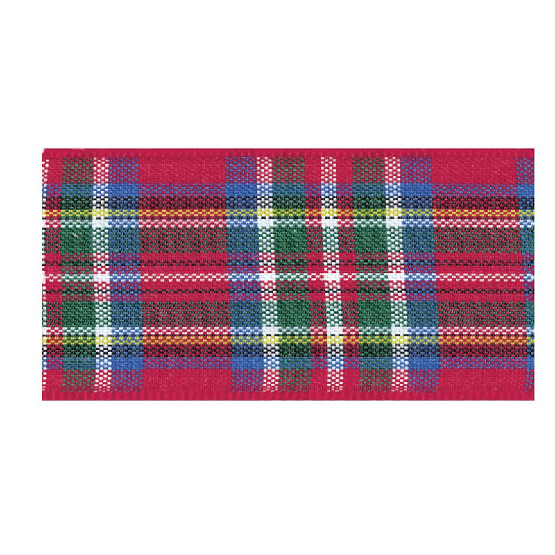 Polyester Tartan Ribbon Rolls - Range of widths