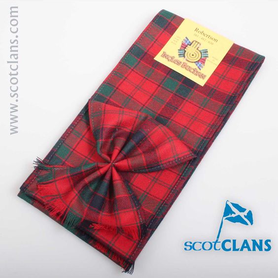 Wool Mini Sash in Robertson Modern Tartan