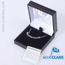 Outlander Inspired Sassenach Silver Necklace