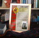 Scott Clan History Print - Choose Framed or Unframed