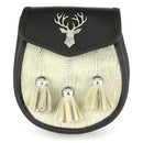 Semi Dress Sporran - Stag