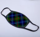 Smith Modern Tartan Printed Face Mask