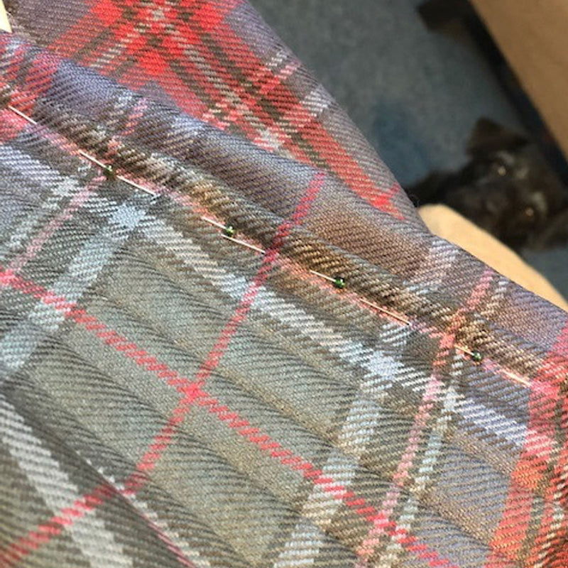 Stewart Grey Heavyweight Hand Stitched Kilt