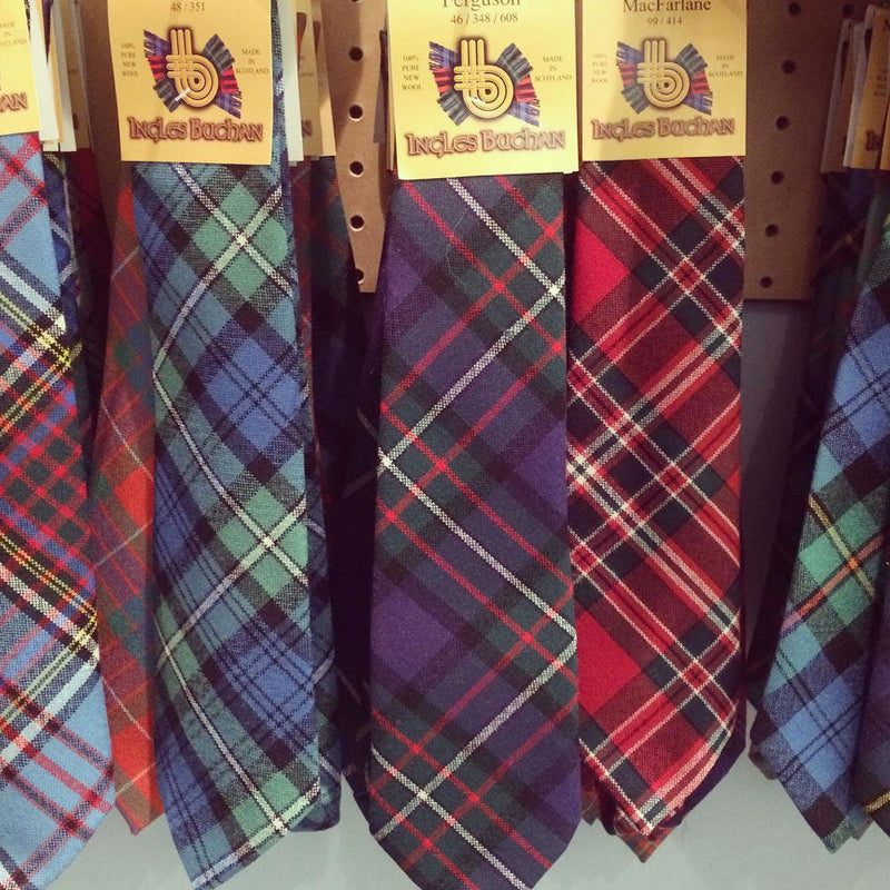 Gents Wool Tartan Tie **Best Seller**