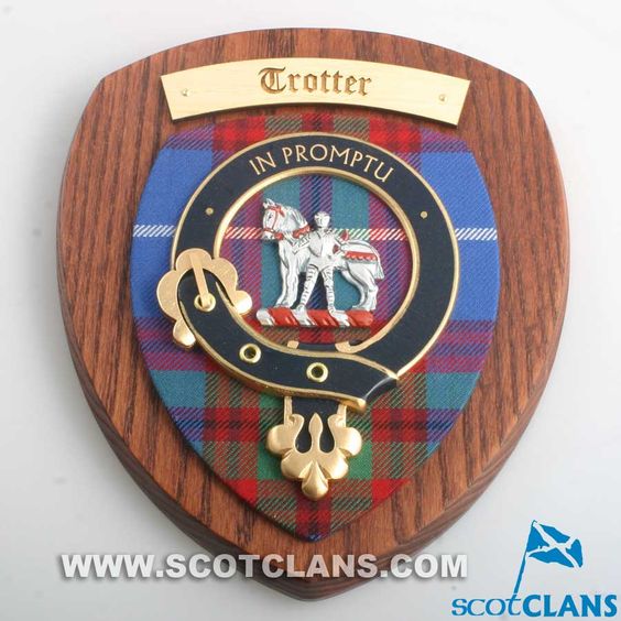 Trotter Clan Crest Plaque