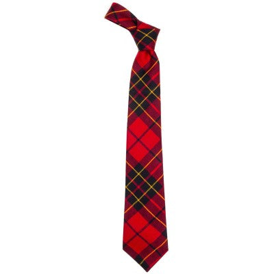 Pure Wool Tie in Brodie Red Modern Tartan
